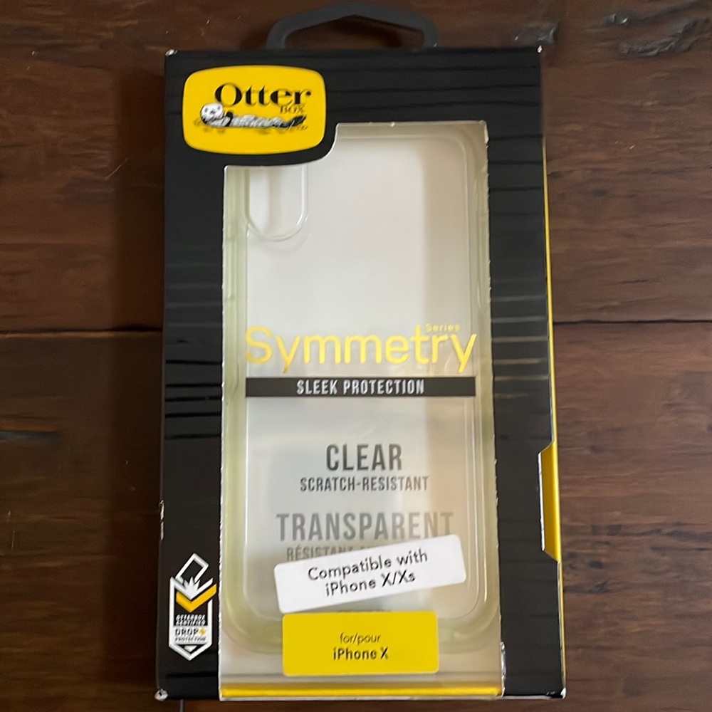 Otter iPhone X/XS new clear case